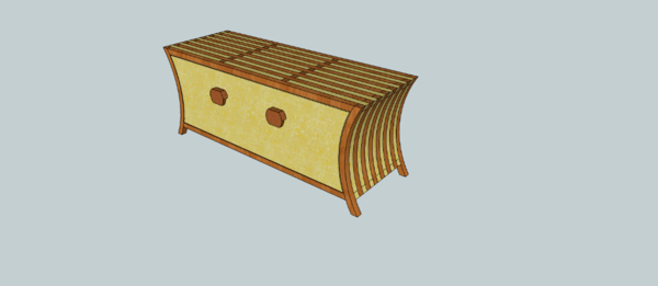 Banc-coffre à chaussures