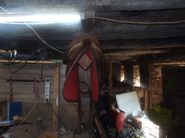 Porte selle taille cheval