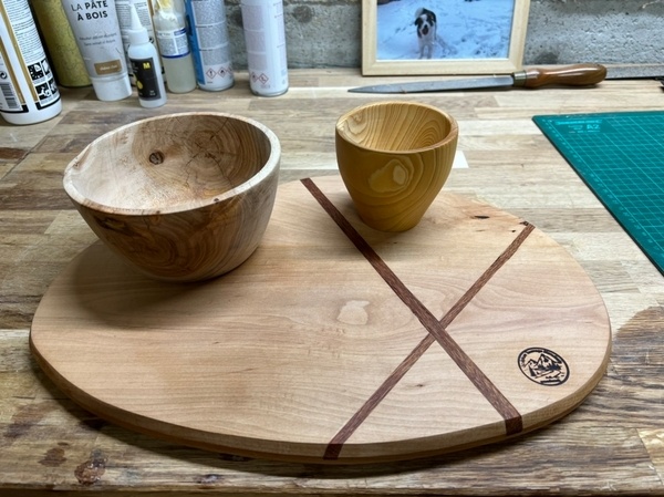 Planche apéritif et ses bols