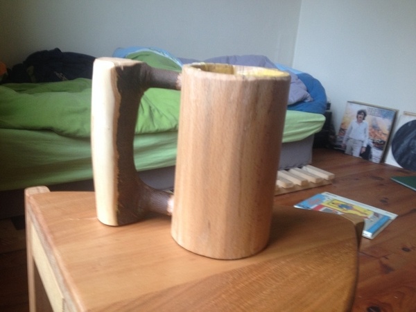 Chope de 33cl en hêtre