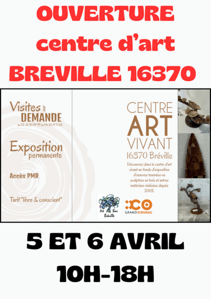 Visites centre d'art Bréville