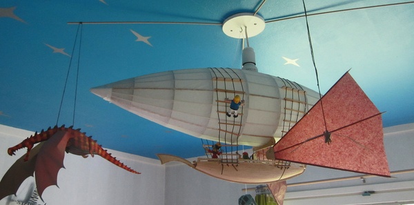 Une lampe pirates de l'air pour les enfants