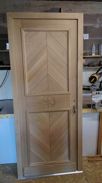 Portes en chêne et une fenêtre