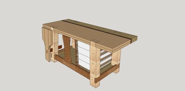 Etabli Roubo Français