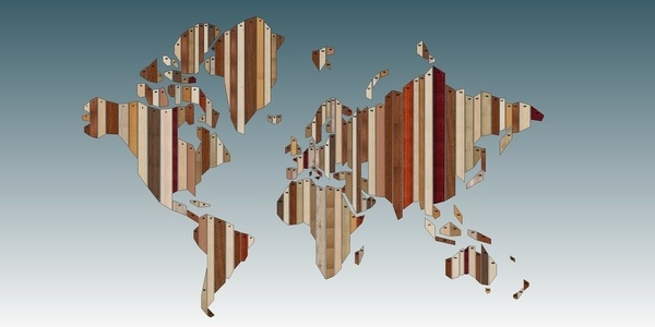 La Mappemonde pour les 5 ans de l'Air du Bois