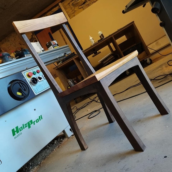 Première chaise a la CNC