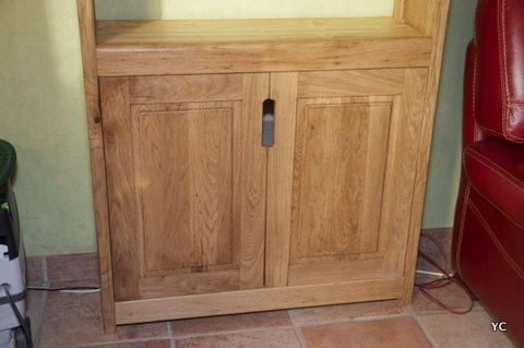 Bibliothèque en chêne