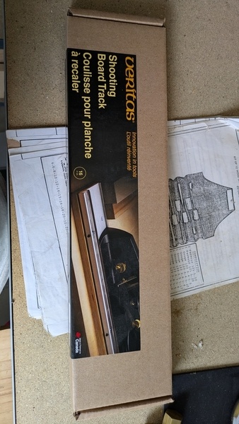 Rail/guide pour planche a recaler Veritas (40cm)