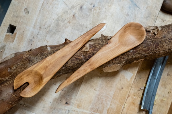 Série de services à salade