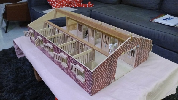 Écurie pour chevaux playmobil