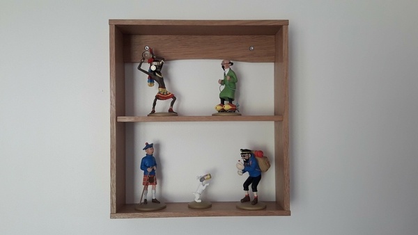 Figurines Tintin à mettre en valeur