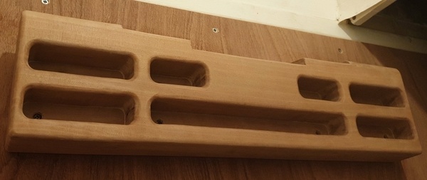 Poutre d'entrainement pour l'escalade