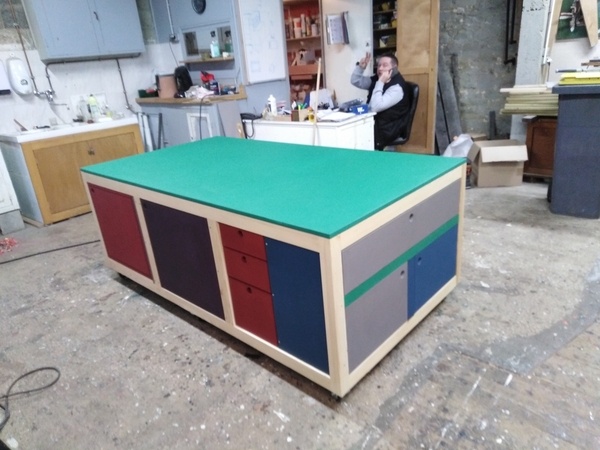 Table de montage +rangement