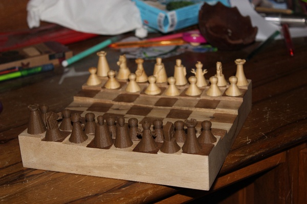 Jeu d'échec en trois dimensions