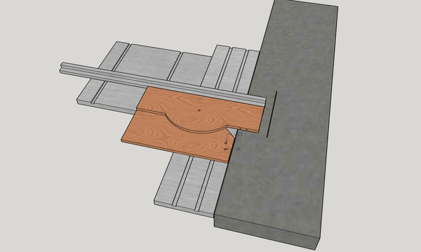 Guide pour scie sous table