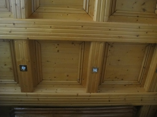 Plafond à caissons