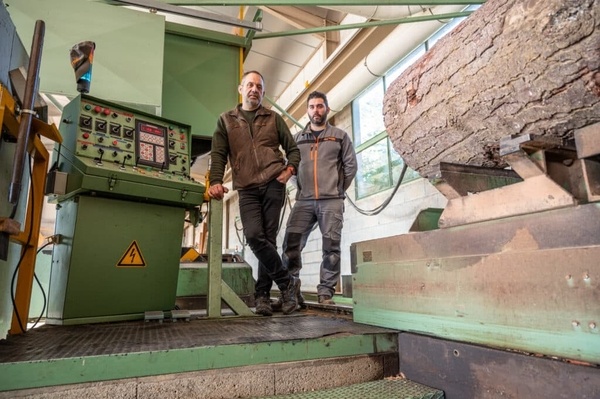 Article sur un menuisier scieur