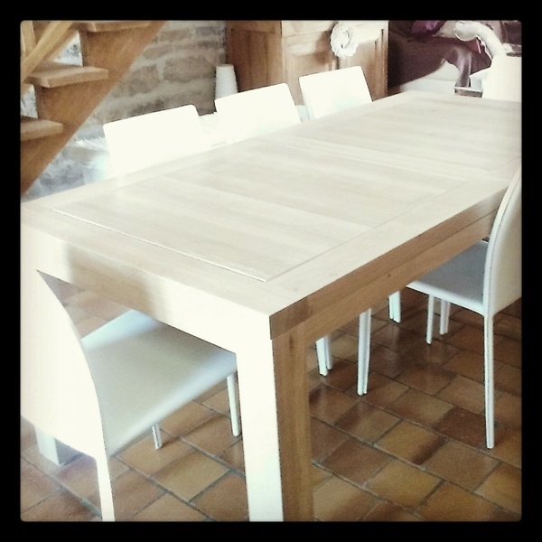 Table a rallonges chêne