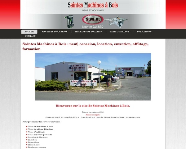 Sainte machine a bois