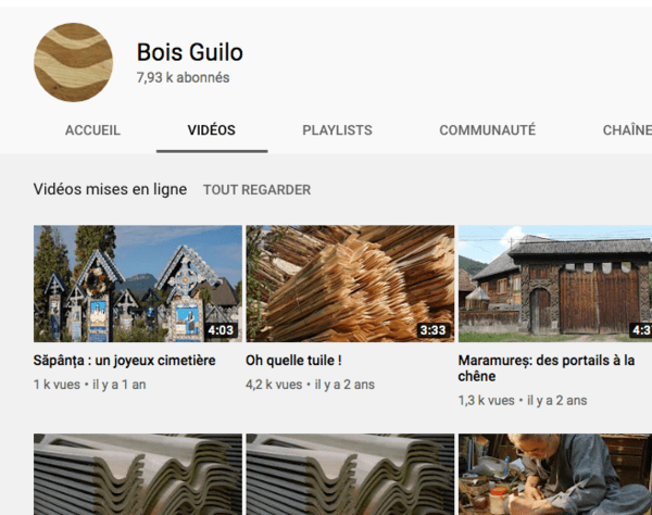 Les artisans du bois de par le monde