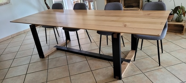 Table 12 personnes 2,6x1m