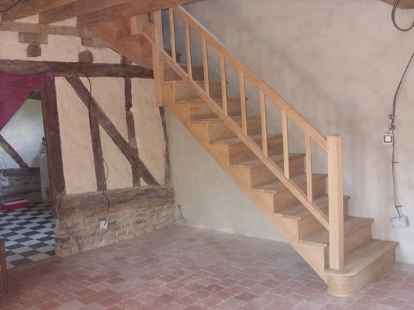 Escalier en chêne