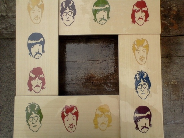 Cadre photo pour fan des beatles