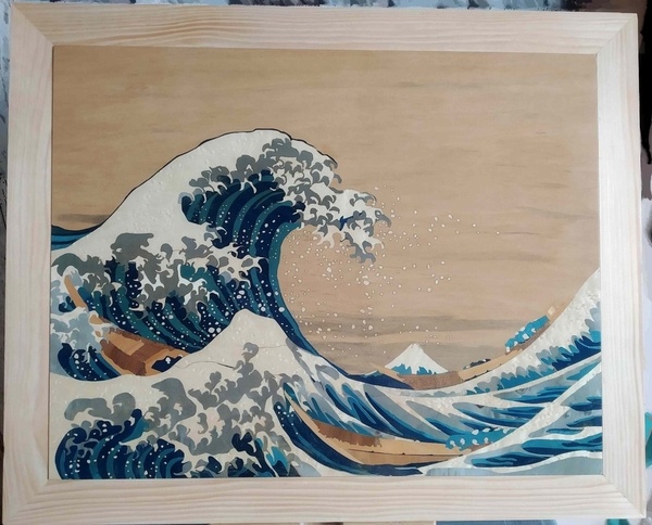 La grande vague Hokusaï