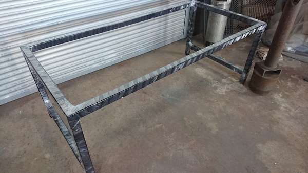 Seconde réalisation - Table en chêne