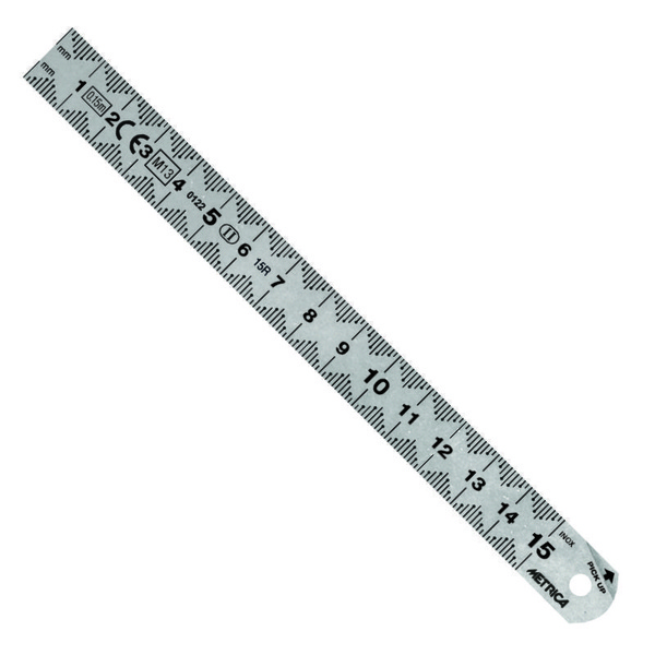 Regle/reglet inox METRICA