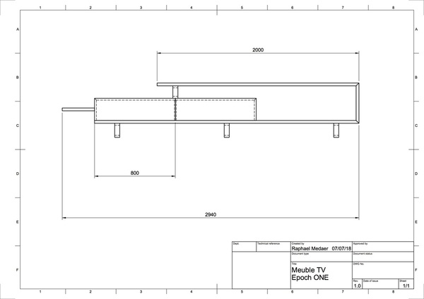 Meuble TV - Epoch ONE