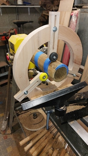 Lunette pour tour à bois