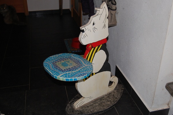 Mordomo na Entrada de Casa - Maître d'hôtel dans l'entrée Maison