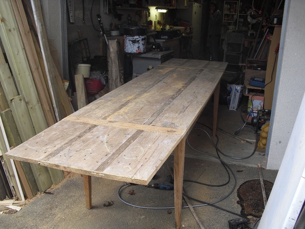 Fabrication de table