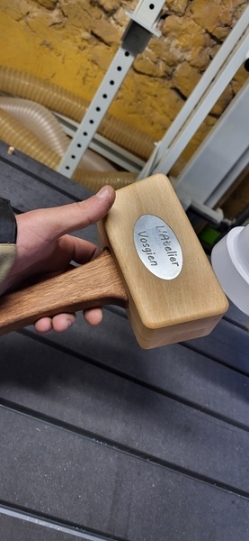 Maillet usiné à la CNC