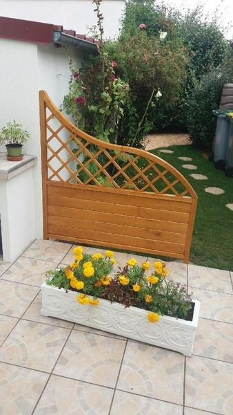 Palissade à claire voie