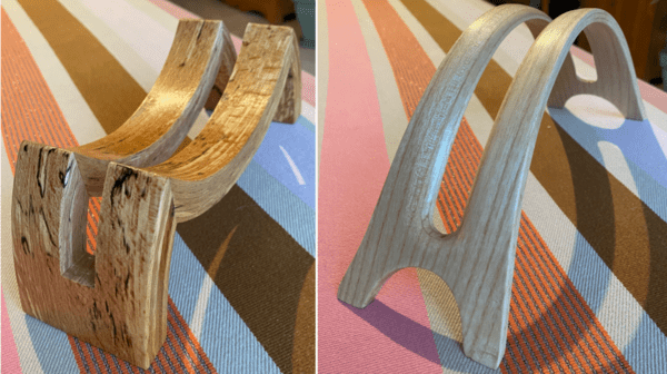 Supports pour ordinateur portable -- à la verticale !