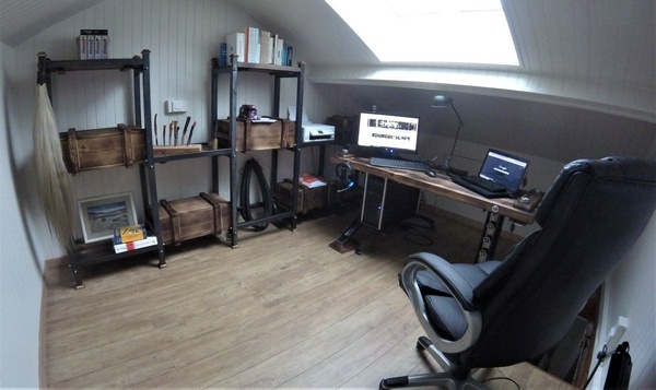 Mon p'tit bureau ...