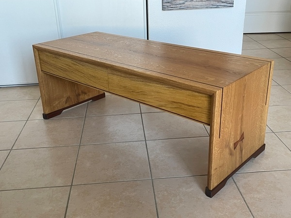 Table basse en chêne