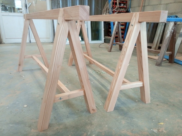 Tréteaux d'atelier