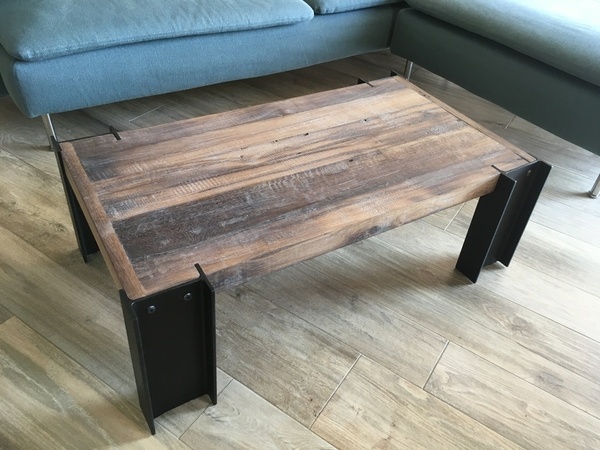 Table basse vieux chêne + IPN