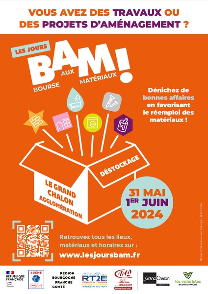 Les jours BAM (bourse aux matériaux)