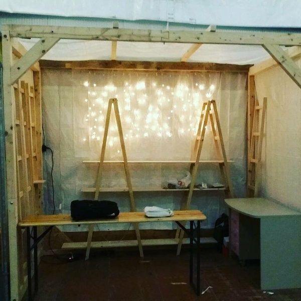 Structure pour stand de foire