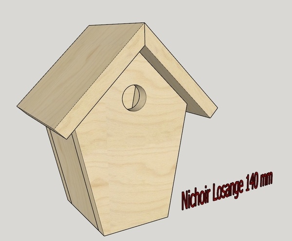 Nichoir pour mésanges