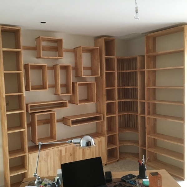 Bibliothèque  modulable