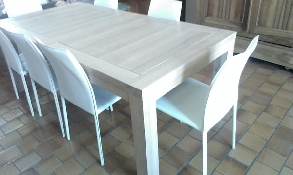 Table a rallonges chêne