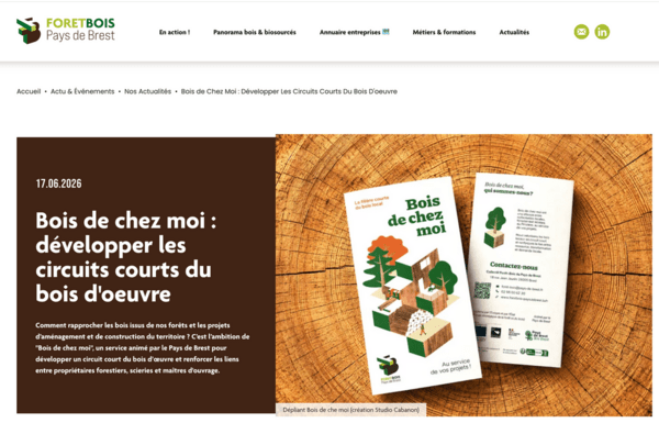 Bois de chez moi, Pays de Brest