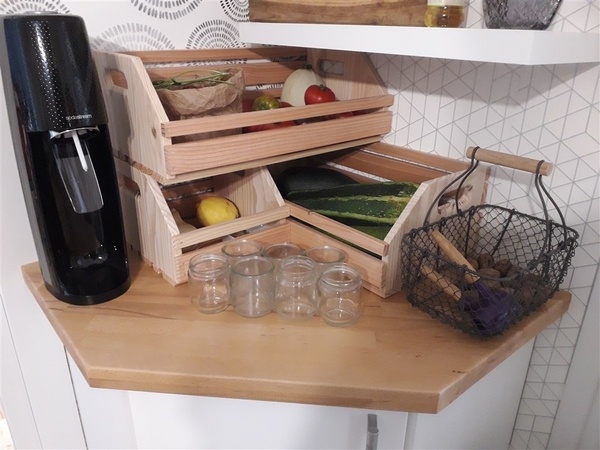 Un légumier en bois de récup'