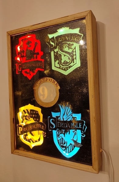 Cadre lumineux Harry Potter