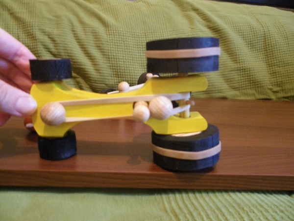 mise en tension de l'élastique